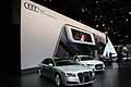 Panoramica stand Audi e vetture al New York Auto Show
